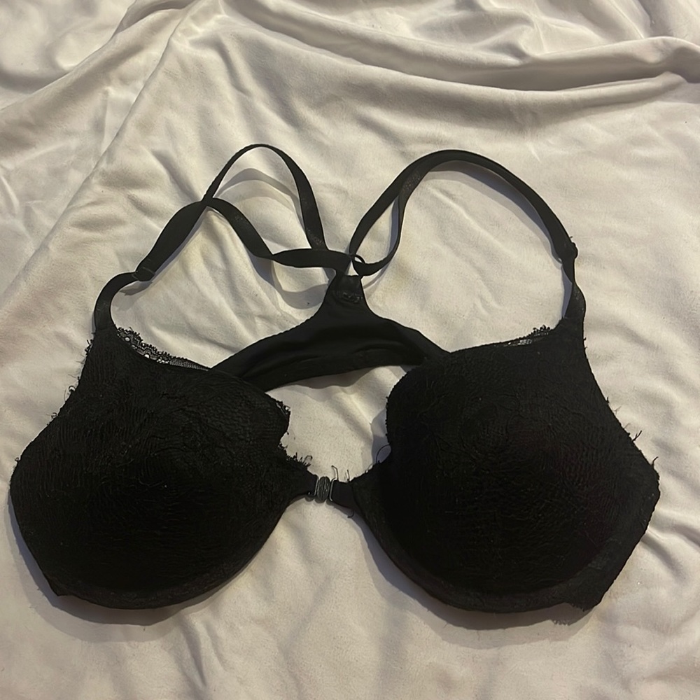 Black Lace Bra 34 C
